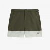 Badeshorts mit Farbblockdesign