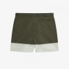 Badeshorts mit Farbblockdesign