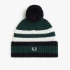 Beanie mit dicker Spitze