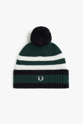 Beanie mit dicker Spitze