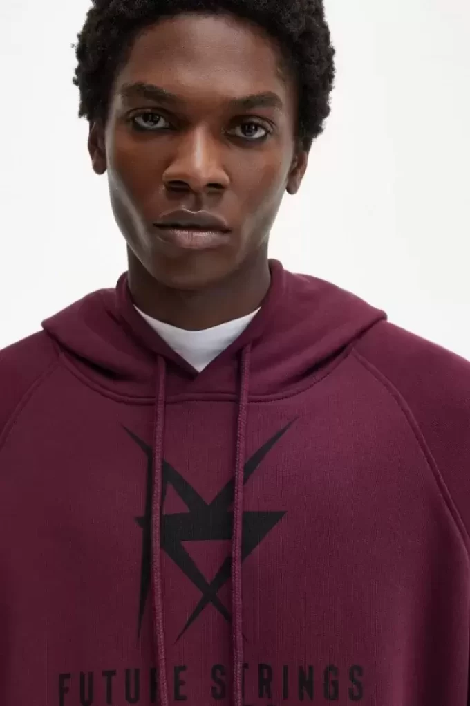 Bedruckte Kapuzenpullover für Herren