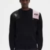 Bedruckter Herrenpullover