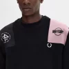 Bedruckter Herrenpullover
