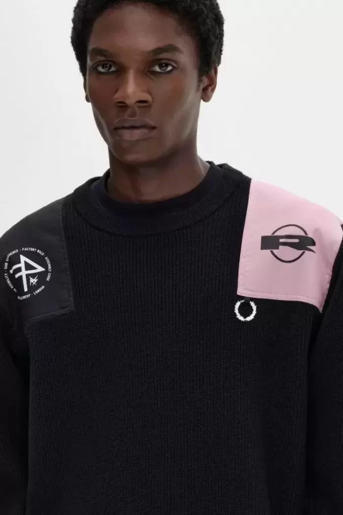 Bedruckter Herrenpullover
