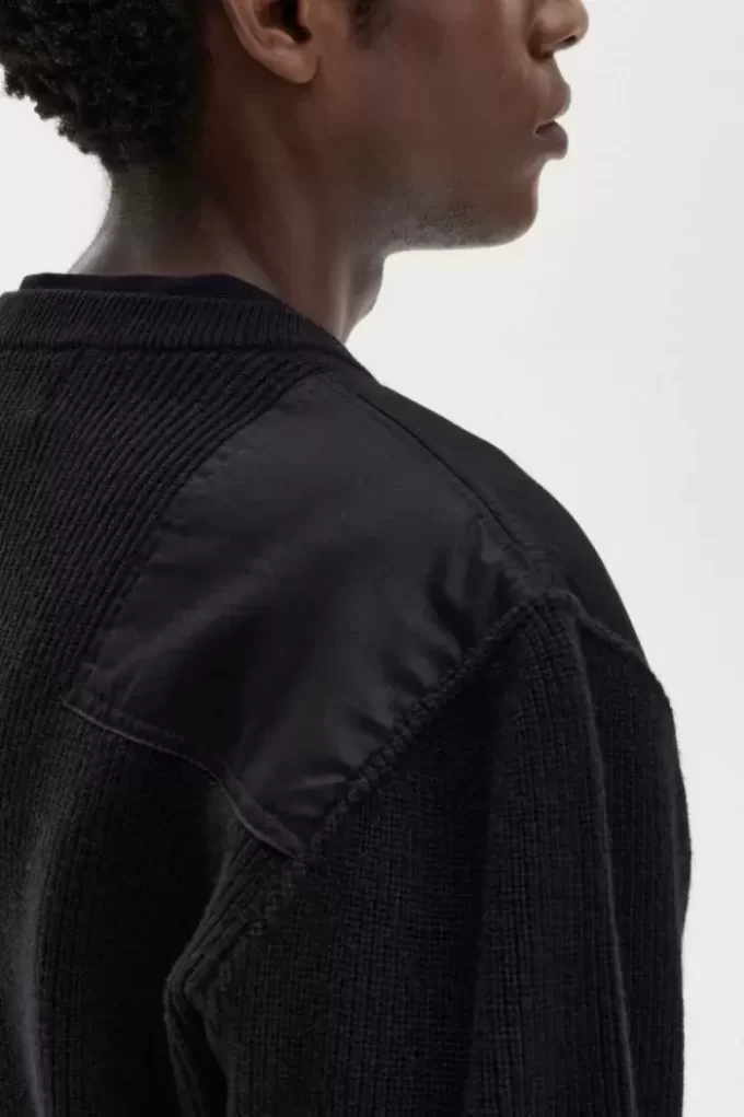 Bedruckter Herrenpullover