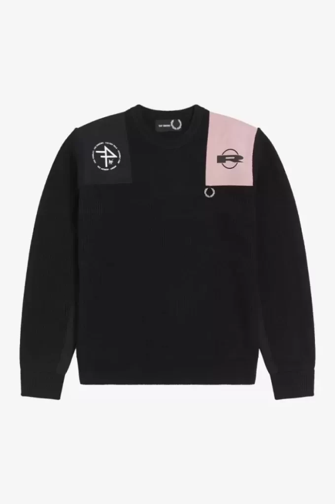 Bedruckter Herrenpullover