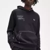 Bedrucktes Kapuzensweatshirt für Herren