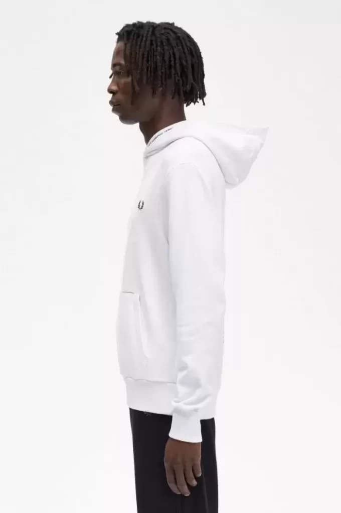 Bedrucktes Kapuzensweatshirt für Herren