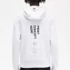 Bedrucktes Kapuzensweatshirt für Herren