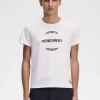 Bedrucktes Slim-Fit Herren-T-Shirt