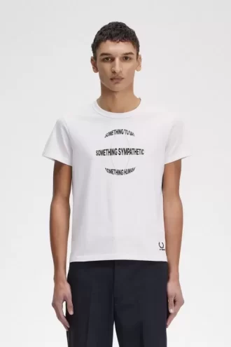 Bedrucktes Slim-Fit Herren-T-Shirt