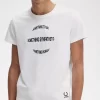 Bedrucktes Slim-Fit Herren-T-Shirt