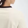 Beflocktes Lorbeerkranz-Damen-T-Shirt
