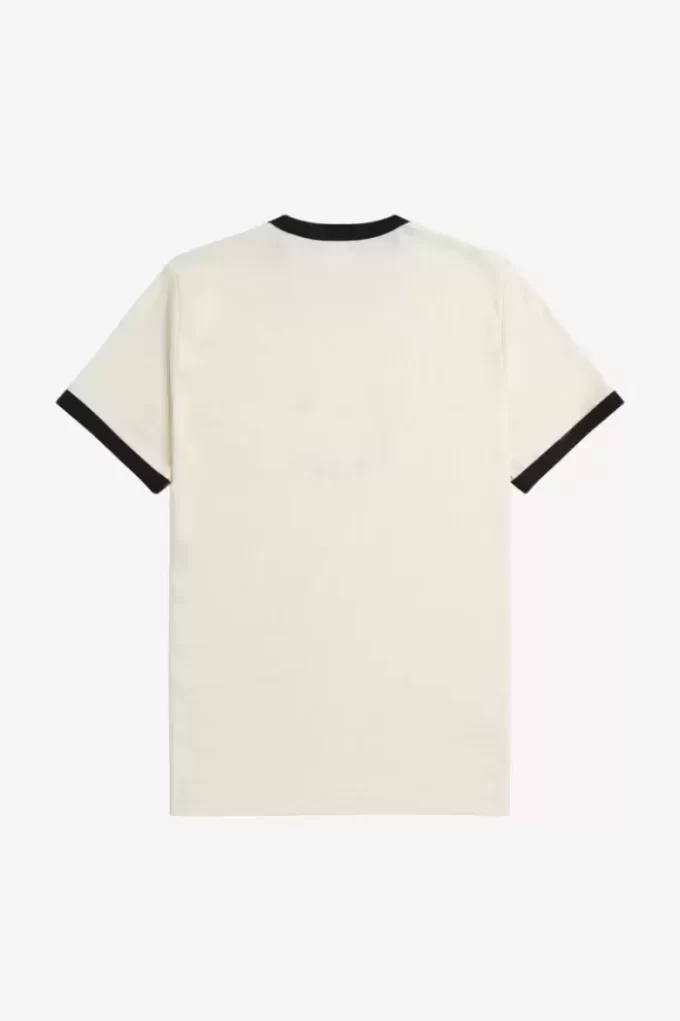 Beflocktes Lorbeerkranz-Damen-T-Shirt