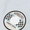 Übergroßes Herrenhemd mit Patch-Detail