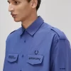 Übergroßes Utility-Herrenhemd