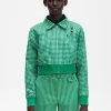 Bestickte Gingham-Damenjacken