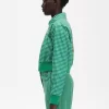 Bestickte Gingham-Damenjacken