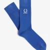 Bestickte Herrensocken