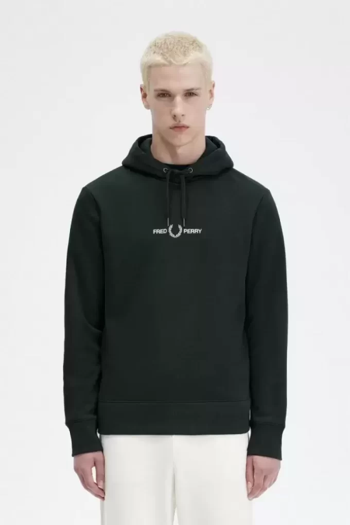 Bestickte Kapuzenpullover für Herren