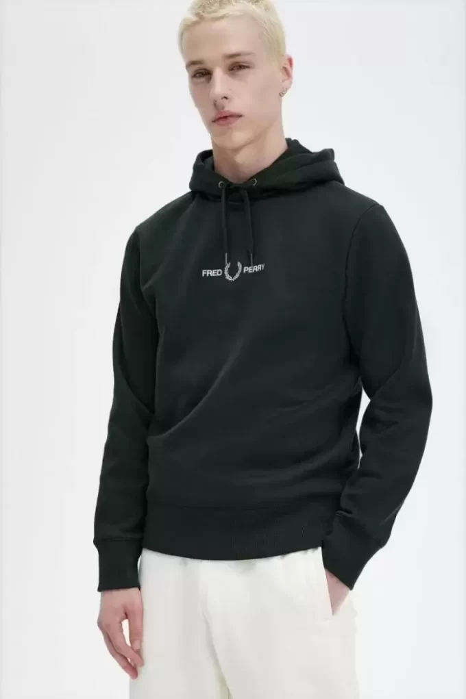 Bestickte Kapuzenpullover für Herren