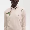 Bestickter Damenpullover