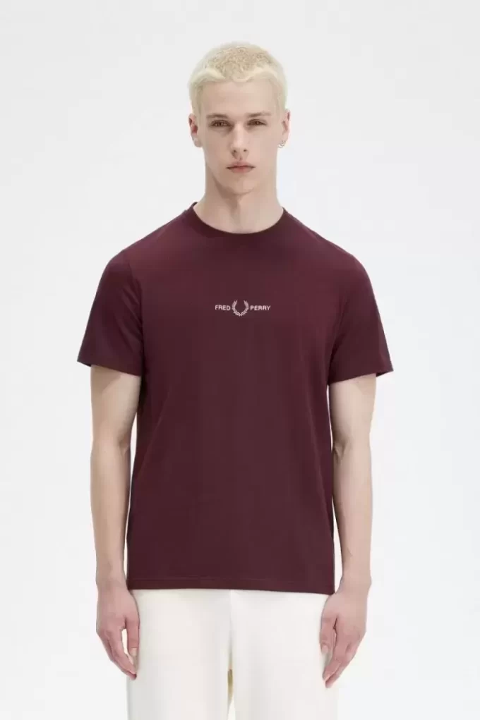 Besticktes Herren-T-Shirt