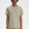 Besticktes Herren-T-Shirt