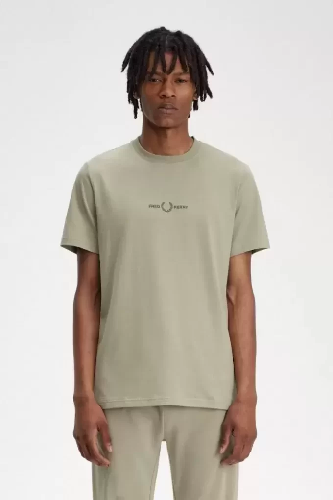 Besticktes Herren-T-Shirt