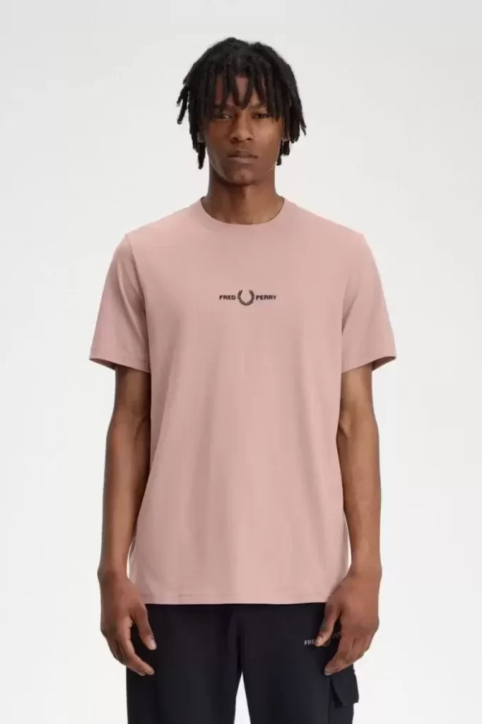 Besticktes Herren-T-Shirt
