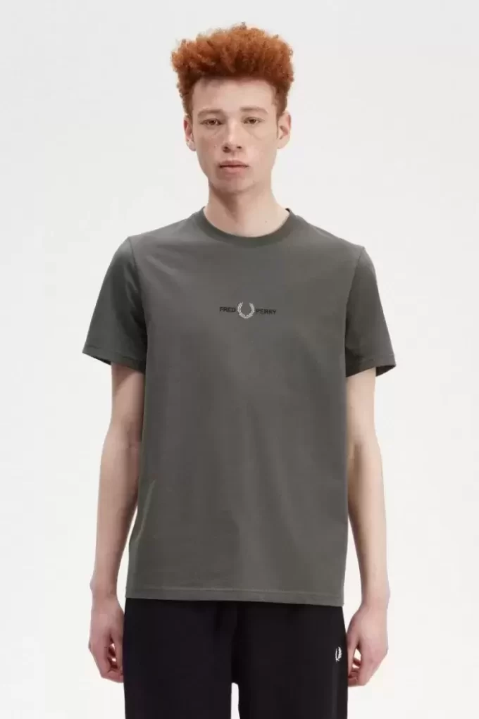 Besticktes Herren-T-Shirt