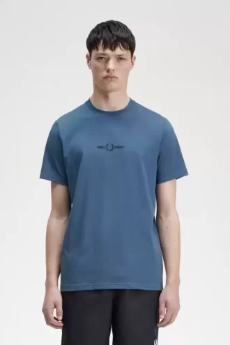 Besticktes Herren-T-Shirt