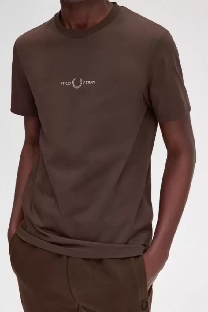 Besticktes Herren-T-Shirt
