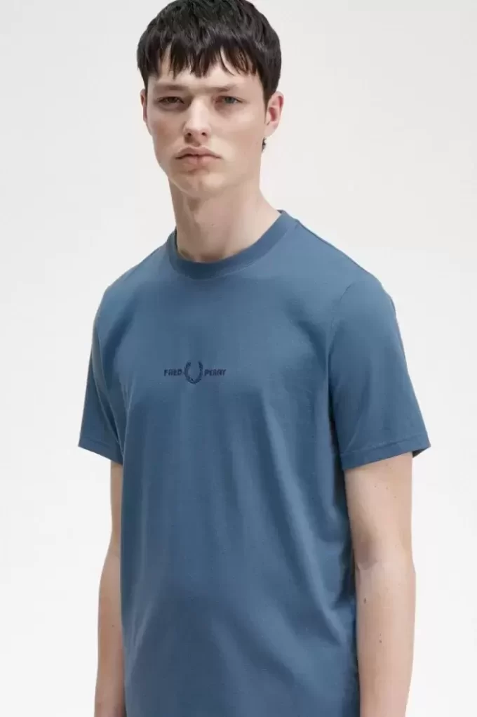 Besticktes Herren-T-Shirt