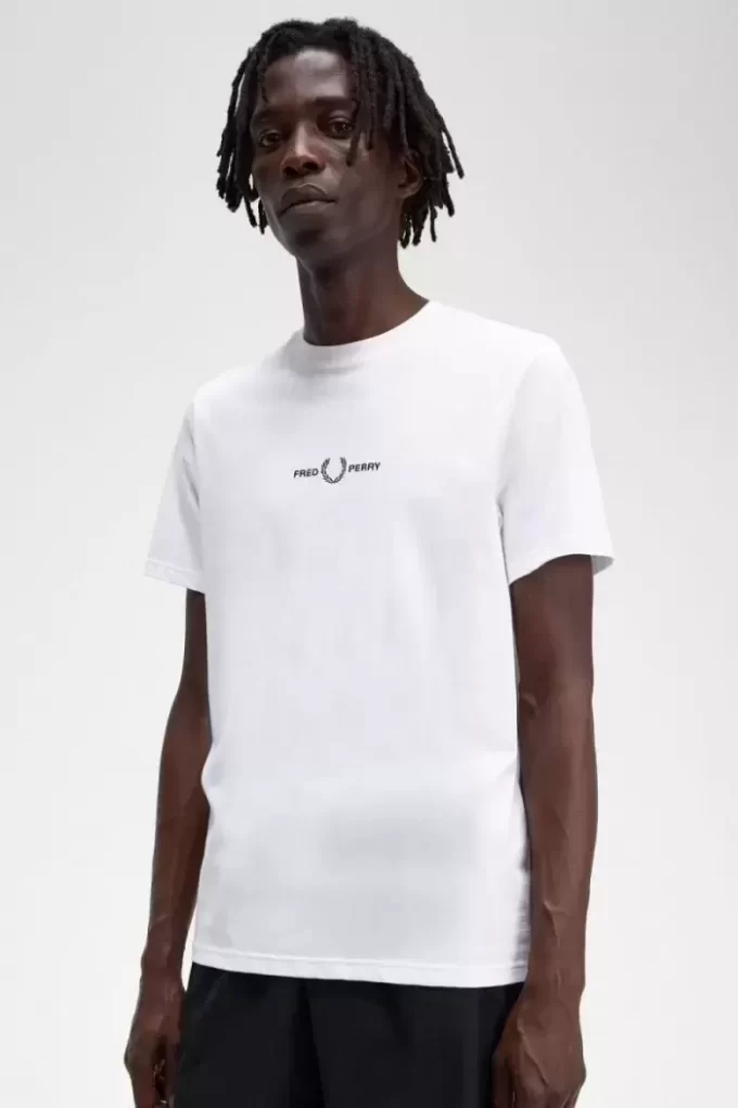 Besticktes Herren-T-Shirt