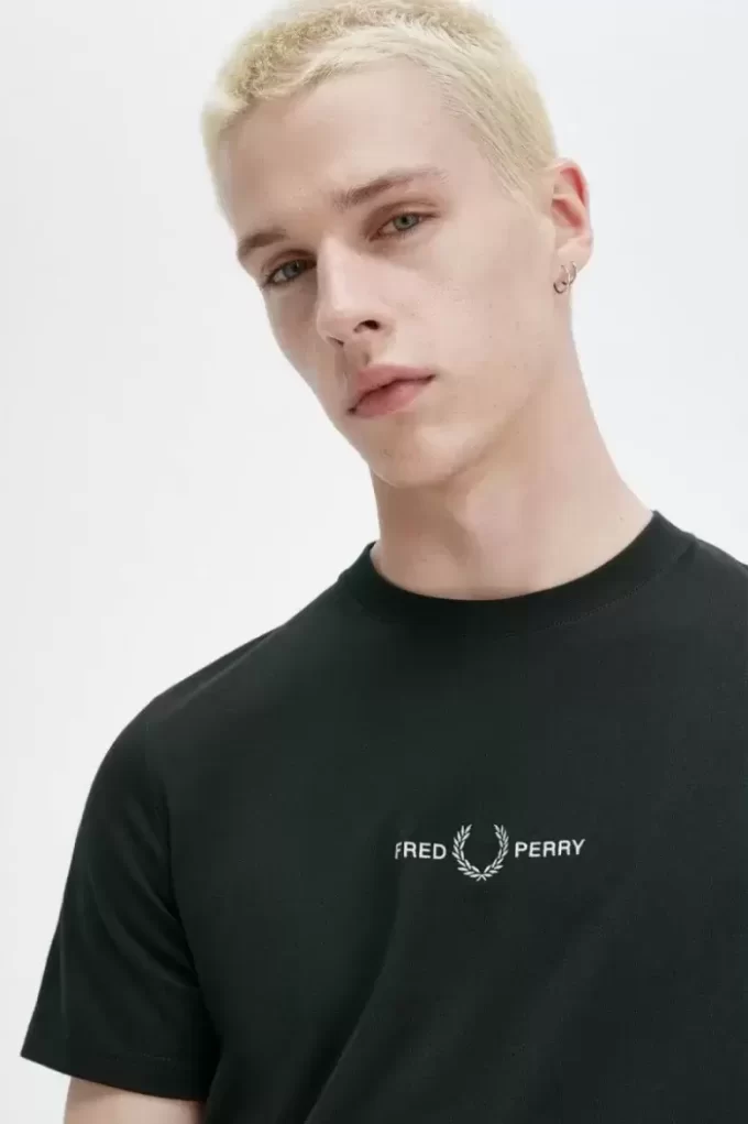 Besticktes Herren-T-Shirt