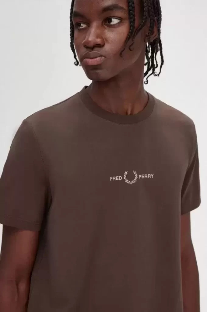 Besticktes Herren-T-Shirt