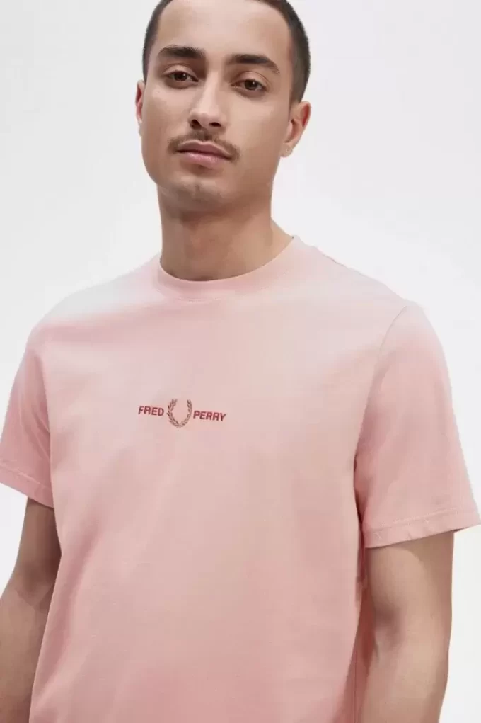 Besticktes Herren-T-Shirt