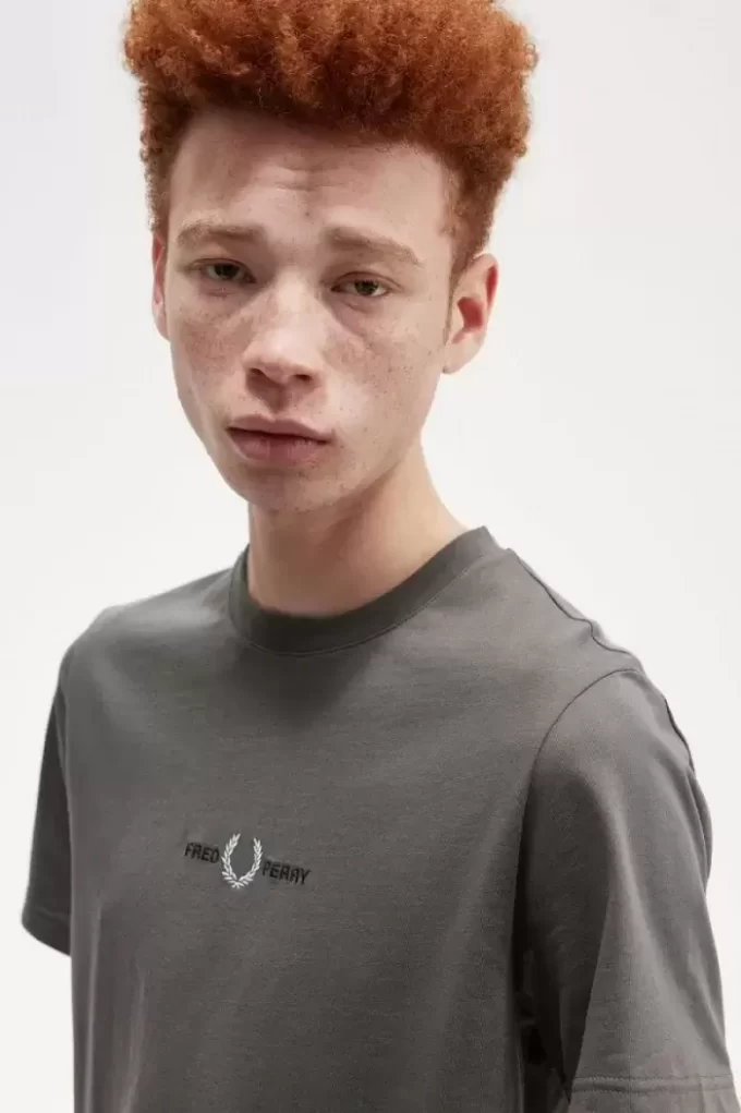 Besticktes Herren-T-Shirt
