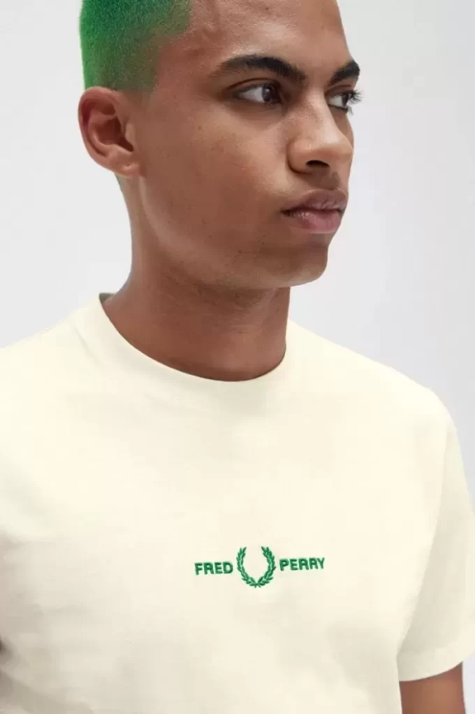 Besticktes Herren-T-Shirt
