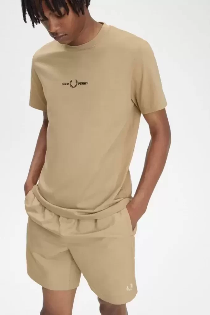Besticktes Herren-T-Shirt