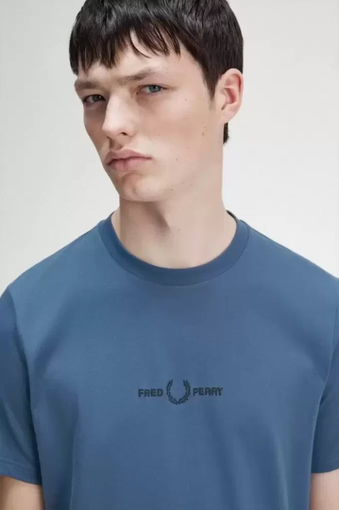 Besticktes Herren-T-Shirt
