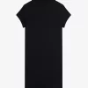 Besticktes Piqué-Damenkleid