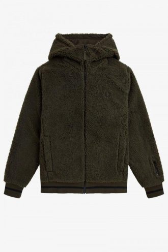 Bomberjacken aus Borg-Fleece