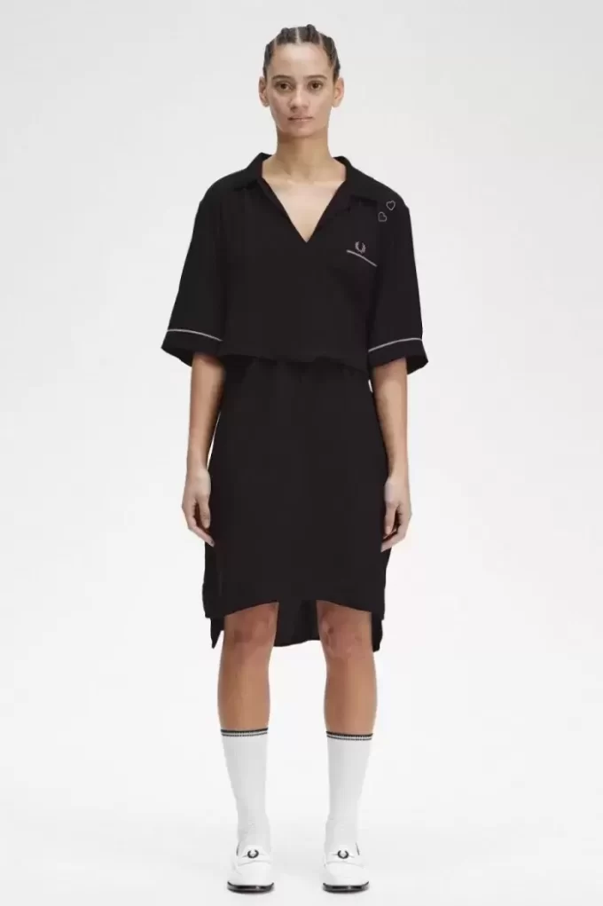 Bowlingshirt Damenkleid
