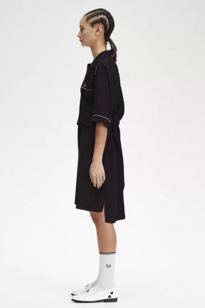 Bowlingshirt Damenkleid