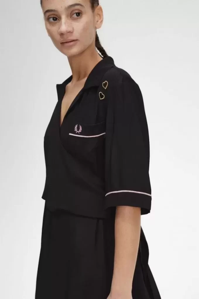 Bowlingshirt Damenkleid
