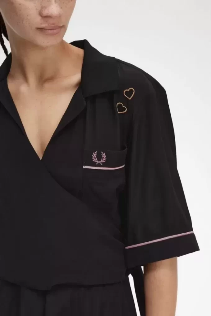 Bowlingshirt Damenkleid