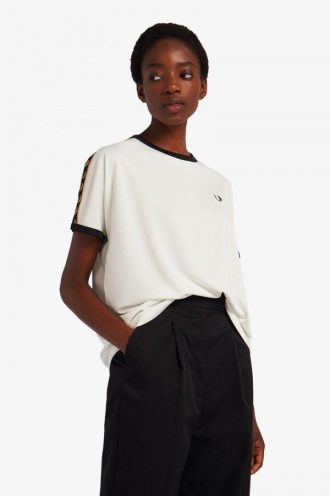Boxy Taped Ringer T-Shirts