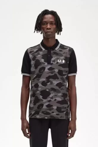 Camouflage Herrenhemd